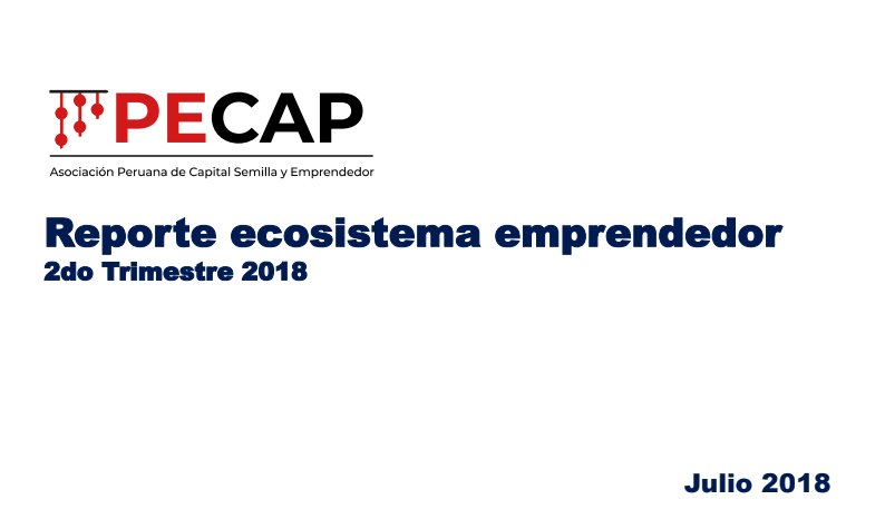 AngVenturesPeru's tweet photo. “Se fortalece el vínculo entre las startups y los corporativos”, según el segundo reporte trimestral de la Asociación Peruana de Capital Semilla y Emprendedor (PECAP).
Para ver el reporte completo -> https://t.co/rsjtB6j6wr
#Startups 
@Start_UpPeru @UtecVentures @MINPRODUCCION https://t.co/pu64SUDC2k