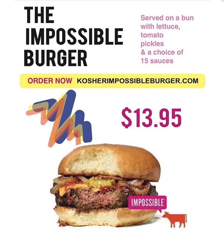 edenwoknyc's tweet image. The Impossible Kosher Burger at Kosher in Midtown!! Keep up with your meatless week kosherimpossibleburger.com #kosher #impossibleburger #dinnernyc
