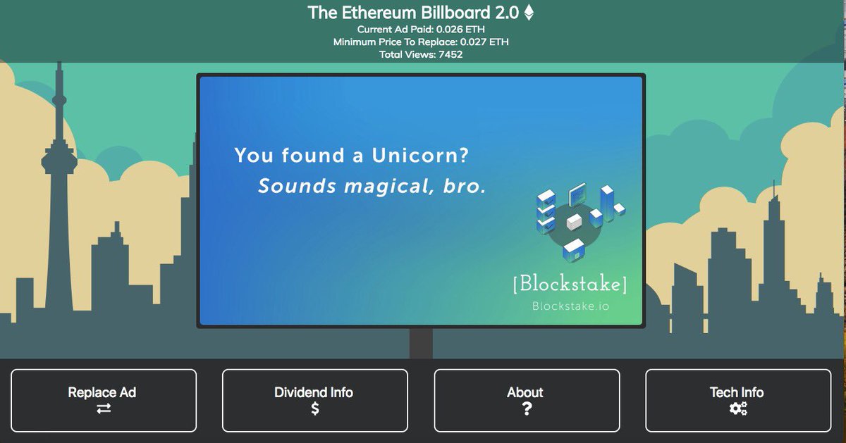 Blockstake's tweet photo. @TheEthereum we're back to our old tricks! https://t.co/3fklaPstwU