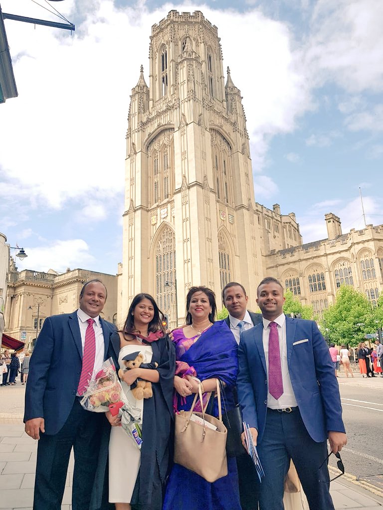 Graduated from <a href="/BristolUni/">University of Bristol</a> <a href="/SPAISBristol/">SPAIS Bristol</a> #BristolGrad 👩🏻‍🎓 special thank you to Dr. <a href="/AW1010/">Andrew Wyatt</a> for the unending support and inspiration throughout the last two years specially with my dissertation #grateful <a href="/NeomalPerera/">Neomal Perera</a> <a href="/DylanPerera33/">Dylan Perera</a> @EvvanPerera