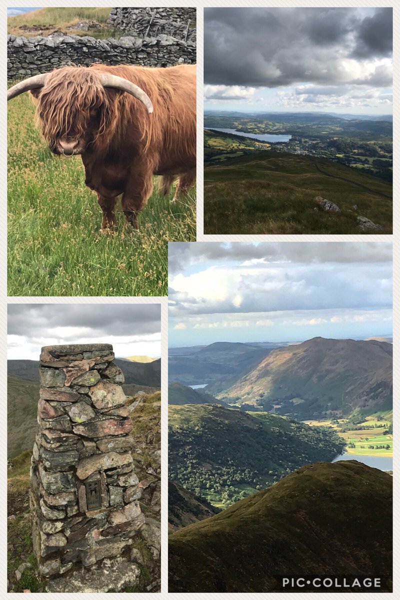 Hiking in Lake District(Red Screes) Amazing walk, thank you <a href="/BritishZeolite/">BZA</a>. #BZA2018