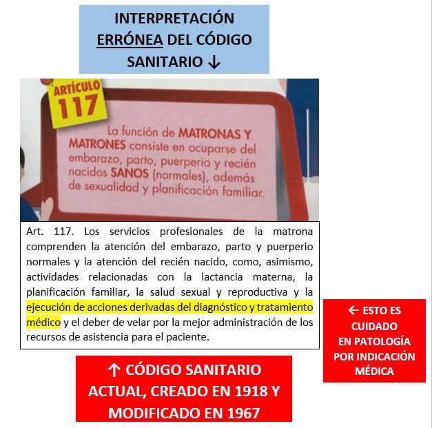 La_comadrona's tweet photo. #CambioCodigoSanitario #MatroneriaSerespeta https://t.co/sx8EWdFYYX