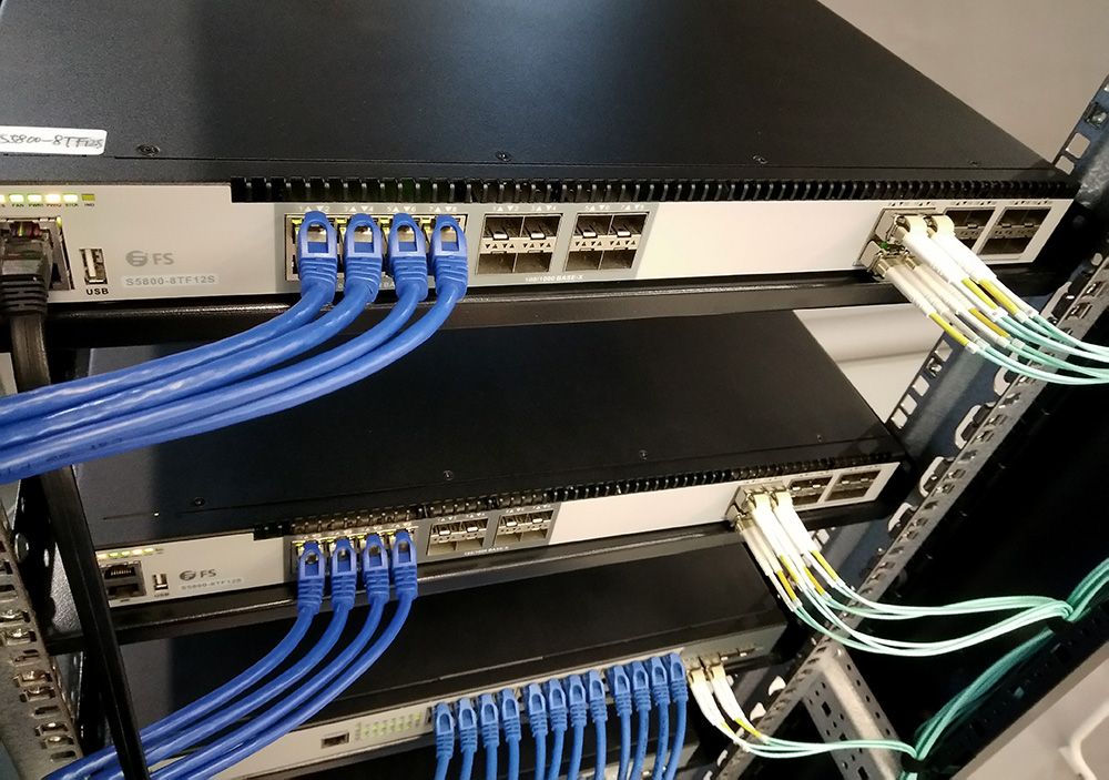 Doing MLAG (Multi-Chassis Link Aggregation) testing on FS S5800-8TF12S switch. Do you configure MLAG in your network? #MLAG