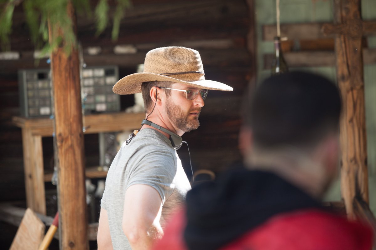 WSRmovie's tweet photo. Is the genius in the man or the hat? -- BTS of our director @mendozastrikes! Make sure to check back this weekend for our 72 hr FLASH SALE! 7/20-7/22 you can preorder #WhatStillRemains from iTunes for $6.99! https://t.co/DJ3y7FiUQg #BTS #hatgoals #flashsale #directorinaction #WSR https://t.co/1sJqxmTooo