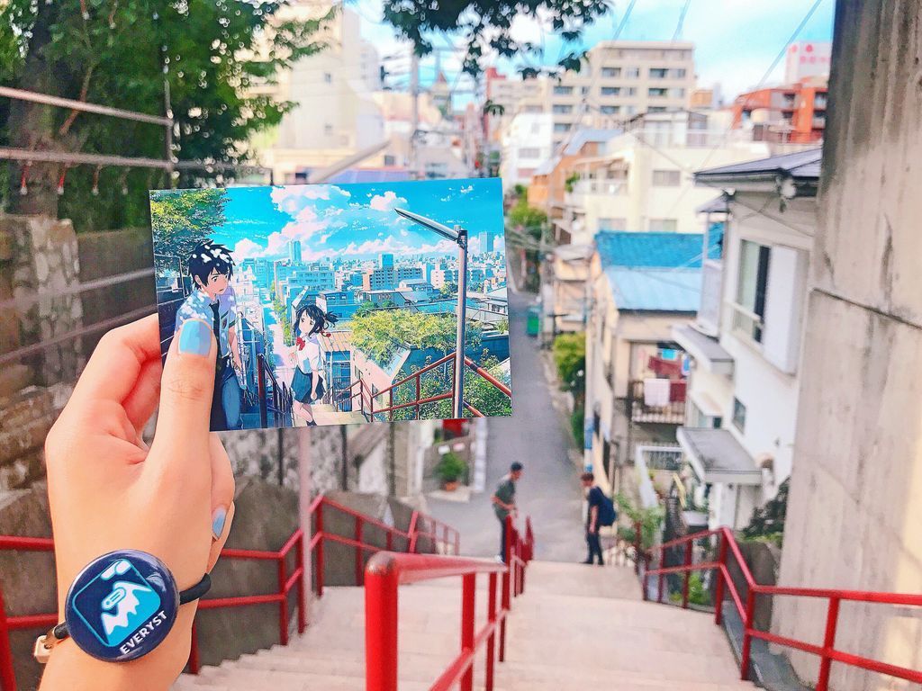 Your Name Real life Locations in Tokyo (Kimi No Na Wa)