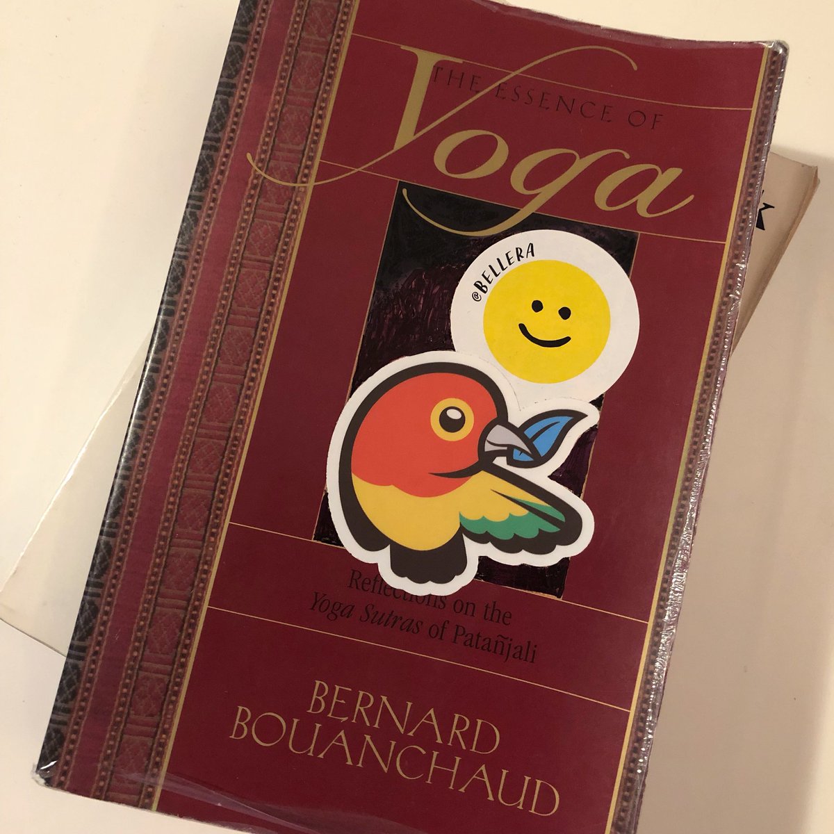 knowyoga's tweet photo. Couldn’t deal w the dopey lady on the cover of this book so I made my own. https://t.co/FBHqH0aLgg