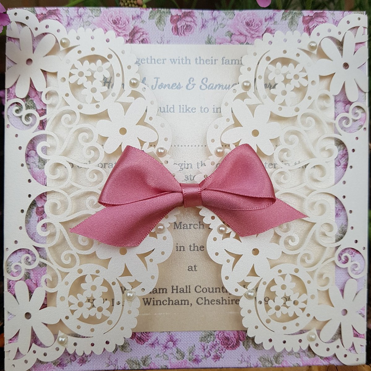 We have just taken our 1st booking for a 2020 wedding! #bespokeweddinginvitations