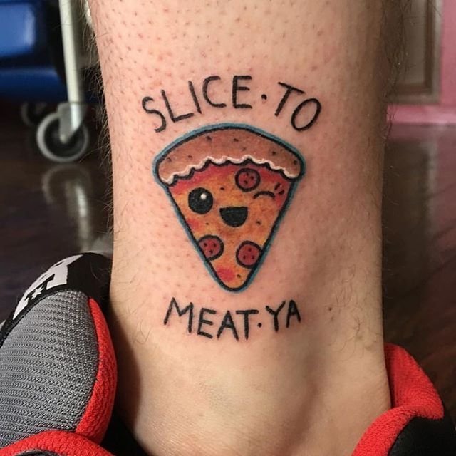 FANTASTIC PIZZA TATTOO BY OBLAX TATTOO elpulpotatu pizzatattoo  fantastictattoo  YouTube