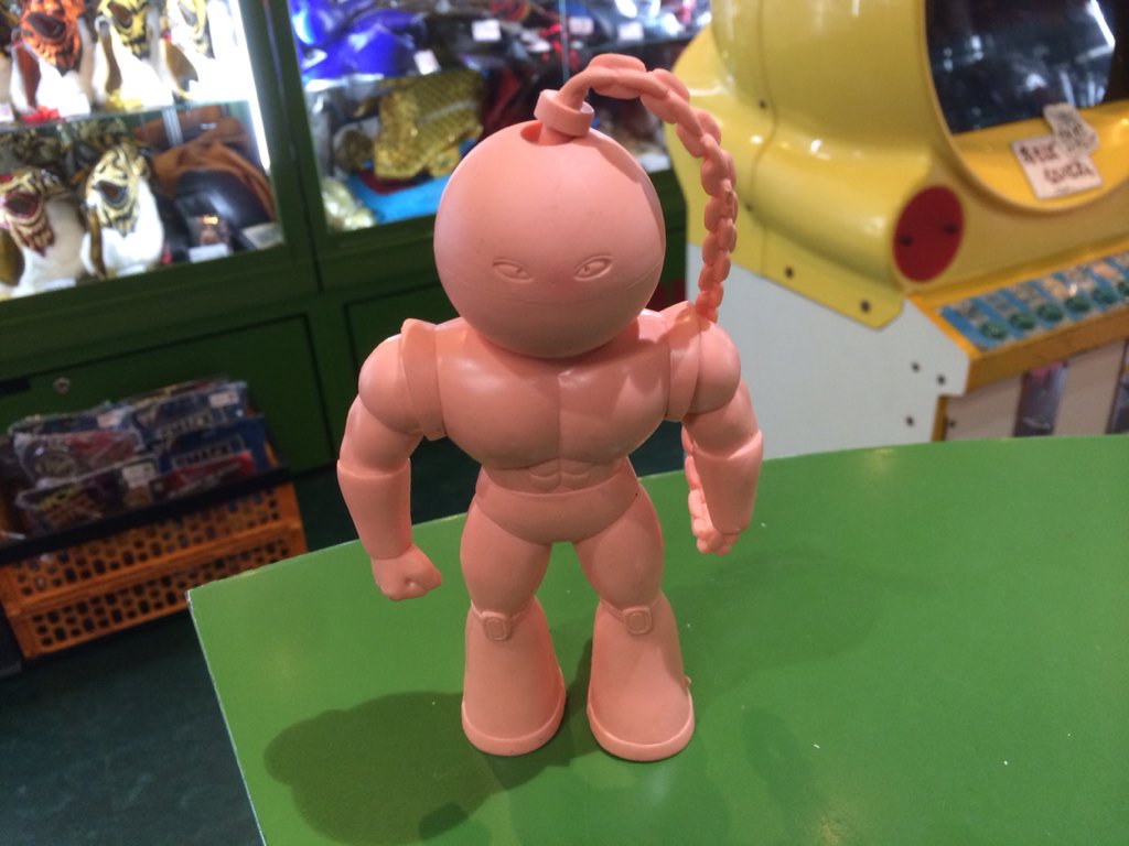 宮越館長 コンプｒｅｘ編集部 キン肉マン グレートマッスル ケンダマン 消しゴム投下だぜ 前腕とチェーンは切り済みですが 夢の頭部装着でケンダーの涙をさそうぜ 完璧な造形に酔いしれよう