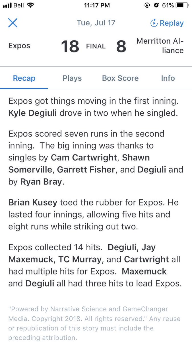 ExposNF's tweet photo. Game Recap: https://t.co/oKHrHfJAV0
