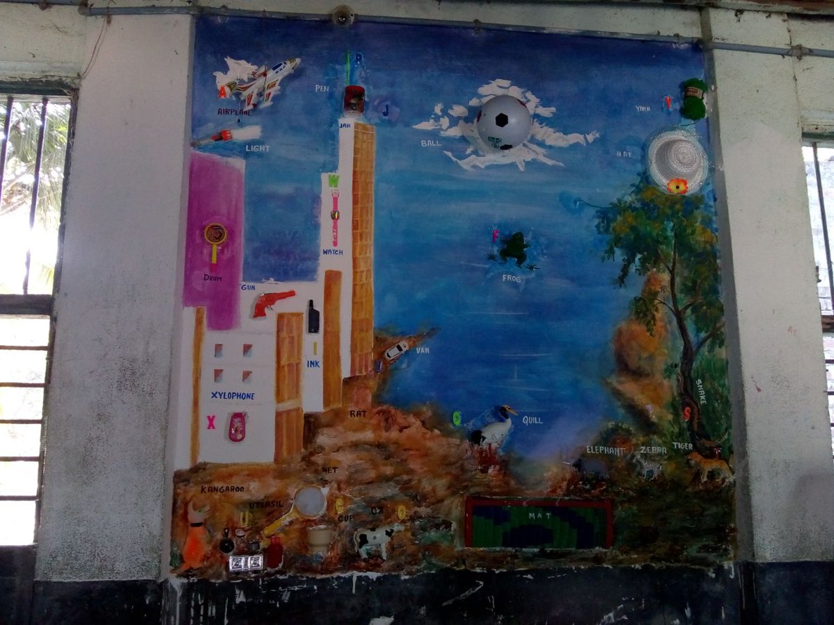 TLM-on alphabet for primary children.