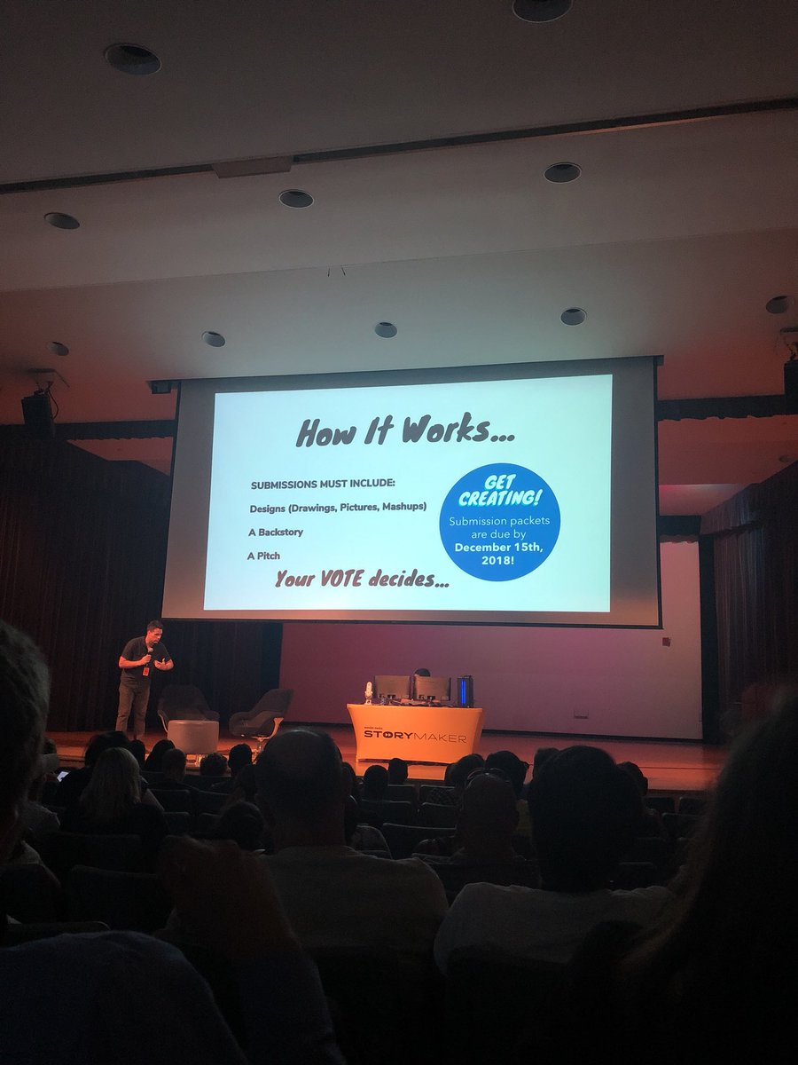 wmStoryMaker's tweet photo. Just announced: Story Maker character contest! More information coming soon. #StoryMakerCon2018 https://t.co/x6Db3epCs1