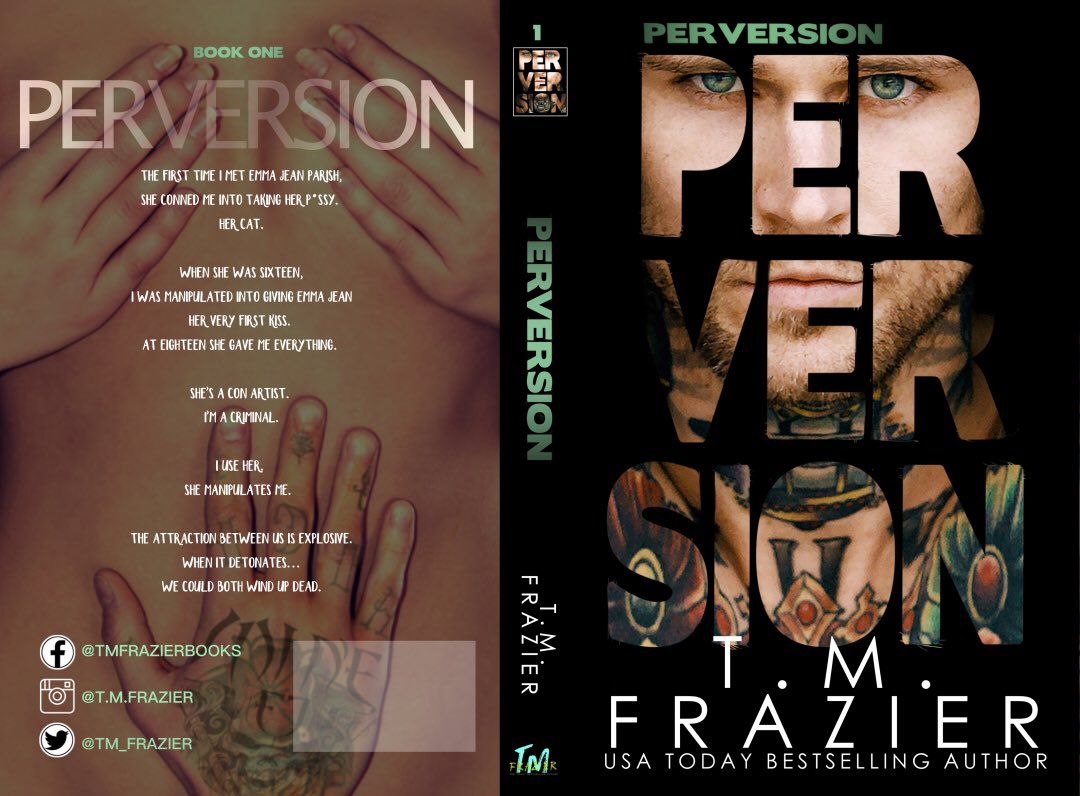 Live is supposed to be magical. 
Ours is suicidal.

#PerversionReveal 😍
Coming Sept 25th from @TM_Frazier 
#Preorder ➺ amzn.to/2NWOqnm

#ComingSoon #ICantWait #AnticipatedBooks #iNeedThisBookNow #Perversion #AntiHeroRomance #TMFrazierBooks