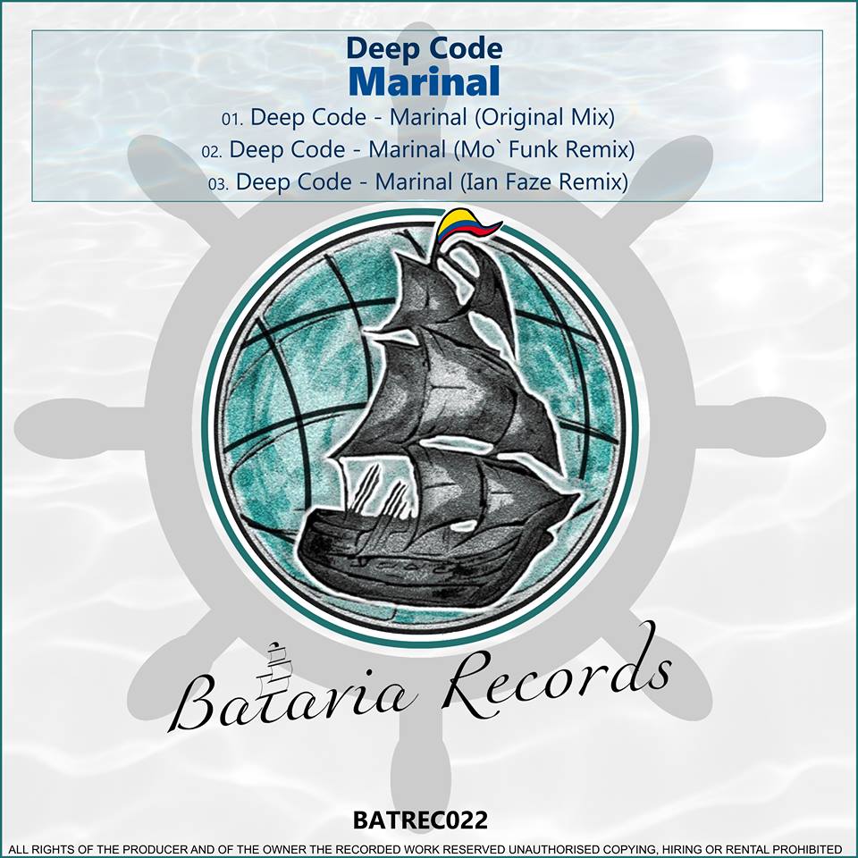 deepcode86's tweet image. My New #Release On @Batavia_Records #Marinal includes #Remixes / Mo&apos; Funk / Ian Faze #Enjoy  Full #Ep Here : 👉 bit.ly/2J0XX9y  👈 #DeepHouse