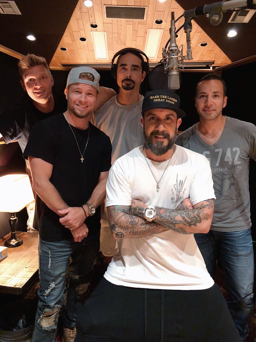 Hard at work in the studio this week 🙌🏻 So excited for you guys to hear what we’ve got coming.