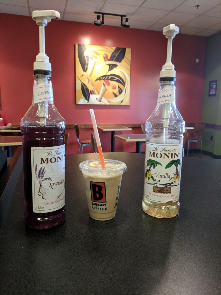 We're at it again with another tasty summer syrup! How about a Lavendar-Blueberry iced green tea with a splash of fresh blueberries or an iced Lavender- Vanilla latte? #refreshing #delicious
