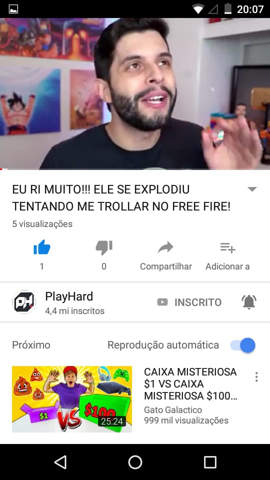 Olá <a href="/brunoplayhard/">LOUD Bruno PH</a> SOU SEU FAN PODERIA ME DAR UM ❤ PVF SOU MUITO FAN SEU CARA TODOS OS DIAS DEXA O LIKE NO SEUS VIDEO PARABENS SEU CANAL E MUITO TOP MELHOR YT BORA 5 MILHÕES