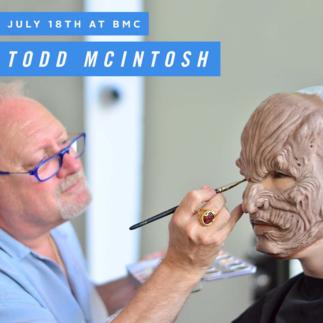 Tomorrow we welcome 2x Emmy-Winning Makeup Artist and our Makeup Director Todd Mcintosh back to our Atelier campus for a special demo presentation. Tune into our Instagram stories for a glimpse into the day!