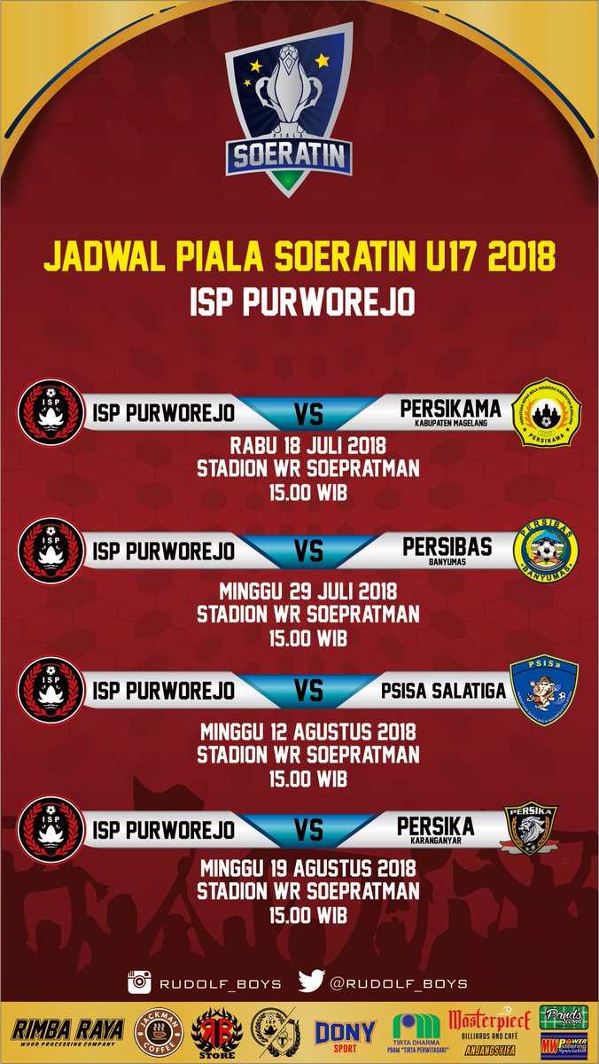 RUDOLF_BOYS's tweet photo. Apakah kalian sudah siap #ispdays ?
Siapkan segalanya,datang di tribun ini untuk bersuara,jangan diam saja !!!
Our tribun our rules
#ispdays https://t.co/AkZa2lqZ5c