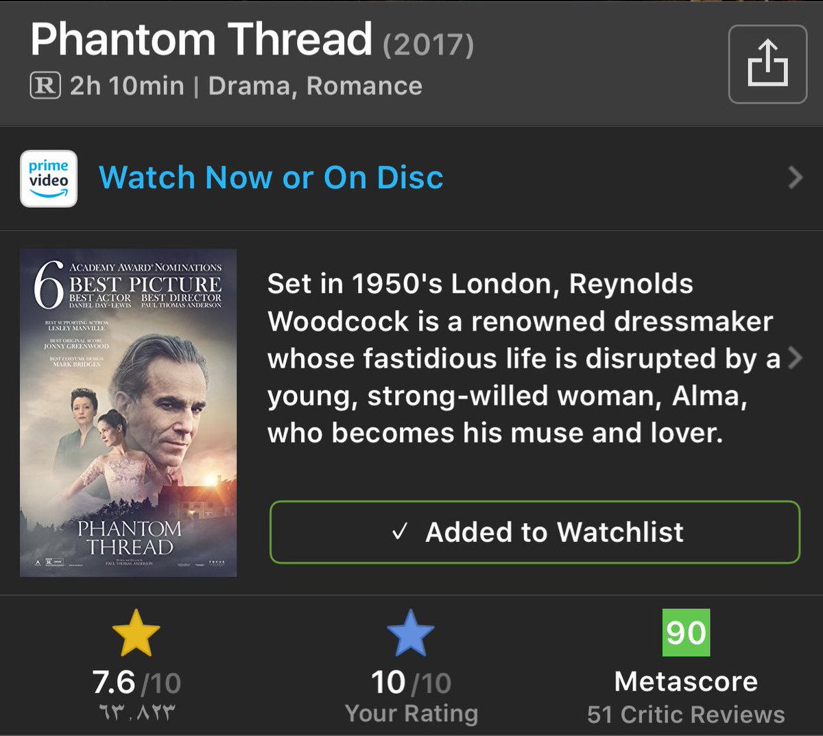 juuzou3's tweet photo. مبطي ماشفت فلم رومانسي كبريائي مثل هذا جميل جدًا
#phantom_thread https://t.co/p6cPJgvMVC
