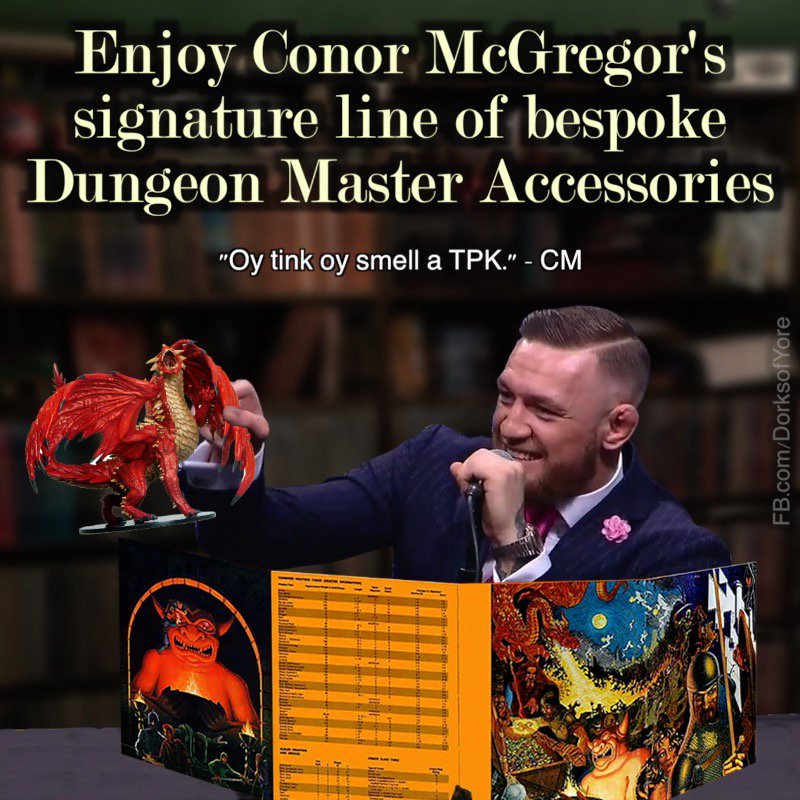 It may look like a regular DM's screen, but it fits like a glove.