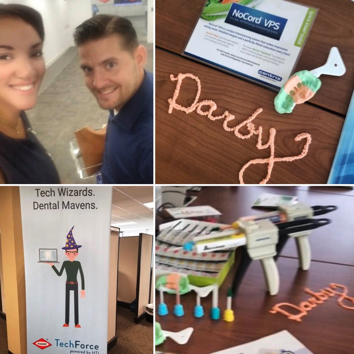 CentrixInc's tweet photo. Melanie & Scottie visited & shared Centrix intel with our partner & friends @darbydentalsupply in Long Island, NY today. #nocordvps #centrixdental #centrixmeets #makingdentistryeasier #tiptuesday #darbydentalsupply #funatwork https://t.co/JhcQ2VNm7v