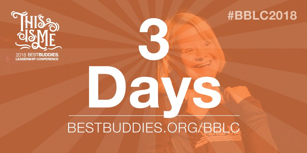Friendly reminder 😉 only 3 days until #BBLC2018!
