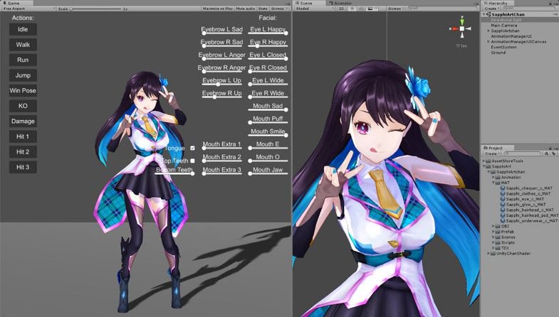 heymesh1's tweet photo. A Daily Awesome 3D Model !!
Title: Amane Kisora-chan(FREE ver)
Artist: @sapphiart_chan
https://t.co/tZL9izYUru
@unityassetsales
#UnityAssetStore #XR #AR #VR #3dmodel #3DModeling #heymesh #sapphiart https://t.co/alkgS0PjXl