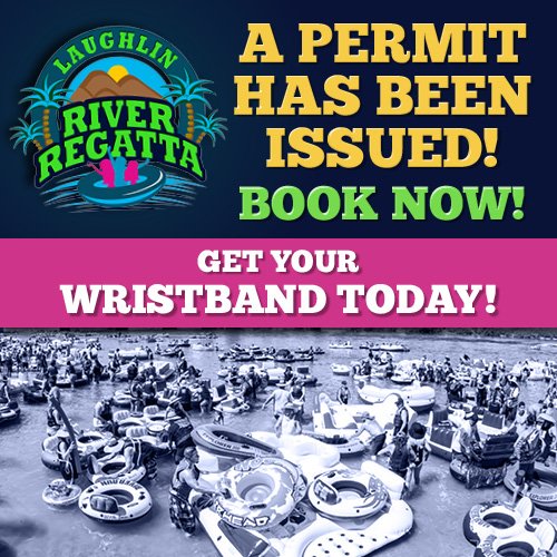 laughlinregatta's tweet photo. Laughlin River Regatta - August 11, 2018
Float Pass $70
Hotel Packages, Event Info, and Party Info located on the Website:
https://t.co/C1hfEPUTrs
#laughlinrr #laughlinregatta #laughlinriverregatta #NV #Laughlin #HereWego #arewefloatinyet #summertime #permit #wegotit https://t.co/jNmLpdjW1U