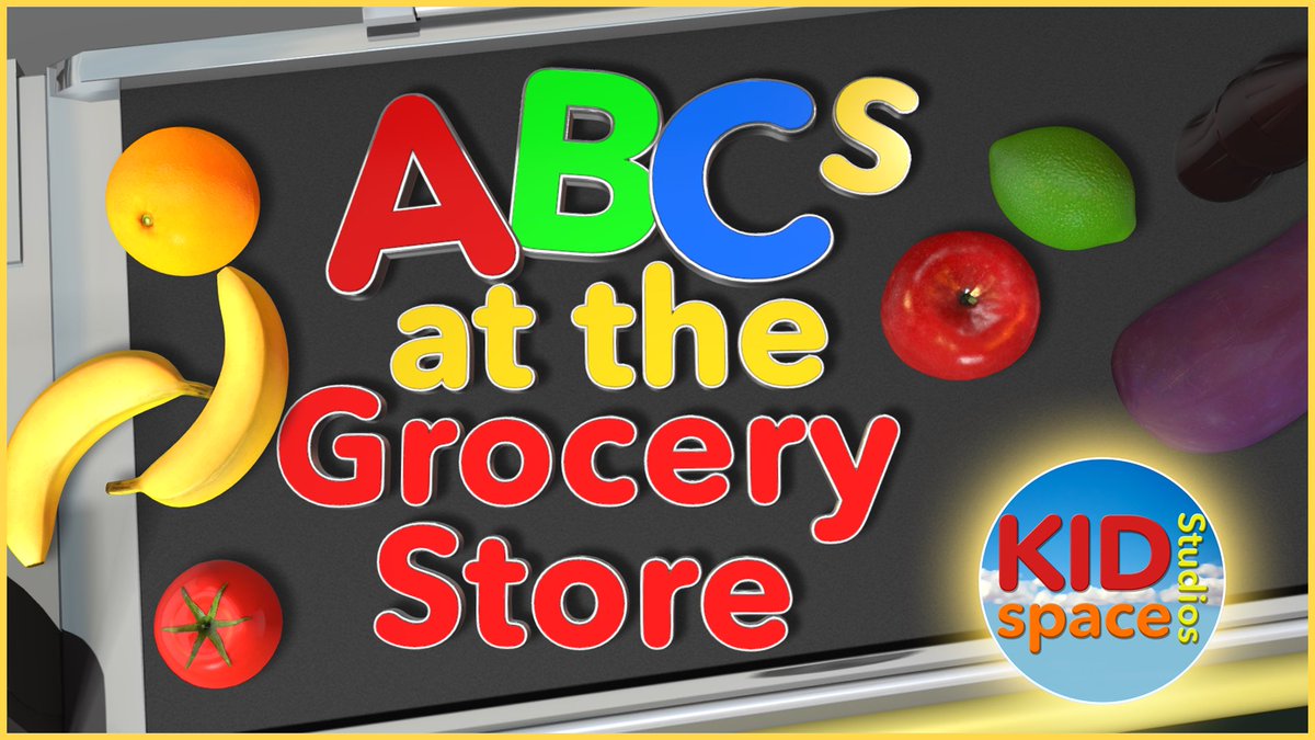 KIDspaceStudios's tweet image. HERE IT IS! Our newest video, "ABCs at the Grocery Store!"

Watch here! youtu.be/72FHP8Obc5g

Please share and click 'Subscribe'!

Hello, hello, Banana Phone?!

#KidsSongs #ChildrensMusic #KidspaceStudios #SongsForKids #FunVideos #KidsEntertainment #BananaPhone