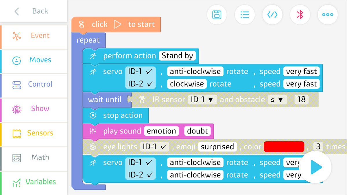 MGEadvancecomp's tweet image. Engage now in robotics programming.

#robotics #roboticsprogramming #coding #smarterkids #mgeacs