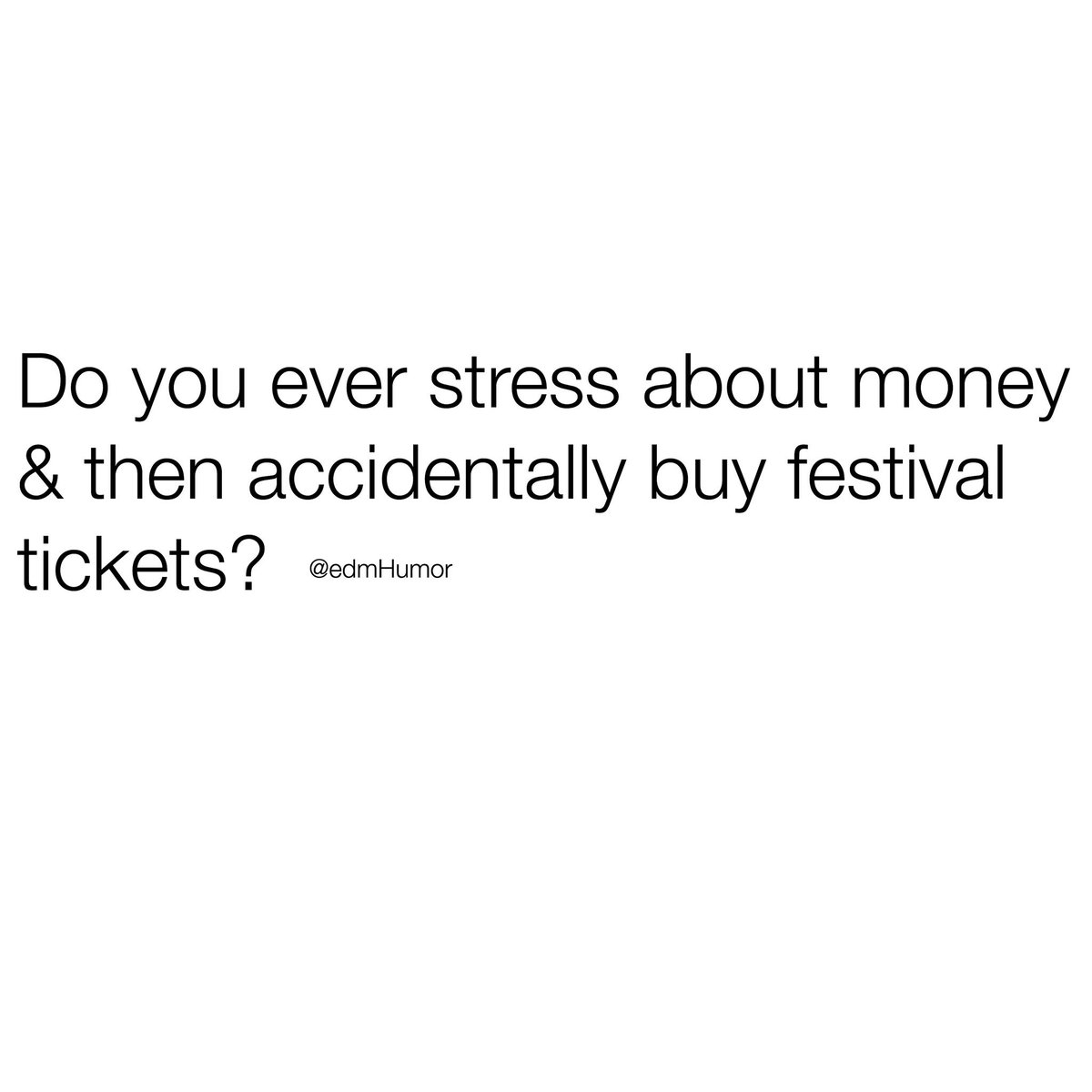 edmHumor's tweet image. No ragtets. 🤑 #edmHumor