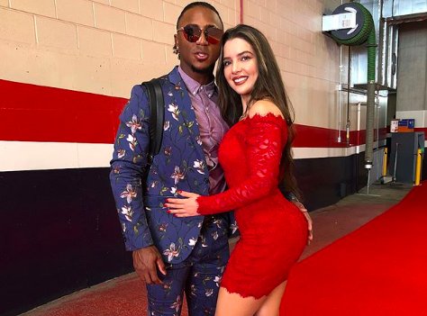 Busted Coverage on X: Meet Braves All Star Ozzie Albies' girlfriend…  Brazilian Miss   / X