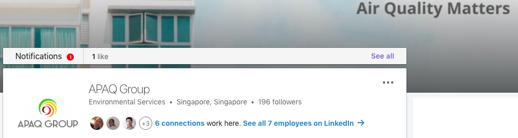 APAQGroup's tweet photo. @LinkedInMktg for a #Singapore #SME to keep an engaging company page on #LinkedIn is not easy. @APAQGroup is definitely doing an awesome job - we #VoteforAPAQGroup for #BestofCP https://t.co/XNlCyPEASe https://t.co/ksCMfL3mK5