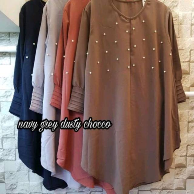 DeaCetya's tweet photo. Saya menjual Tunik pearl seharga Rp95.000. Dapatkan produk ini hanya di Shopee! https://t.co/45RVbvSOVw #ShopeeID https://t.co/VRLqmjKMzm