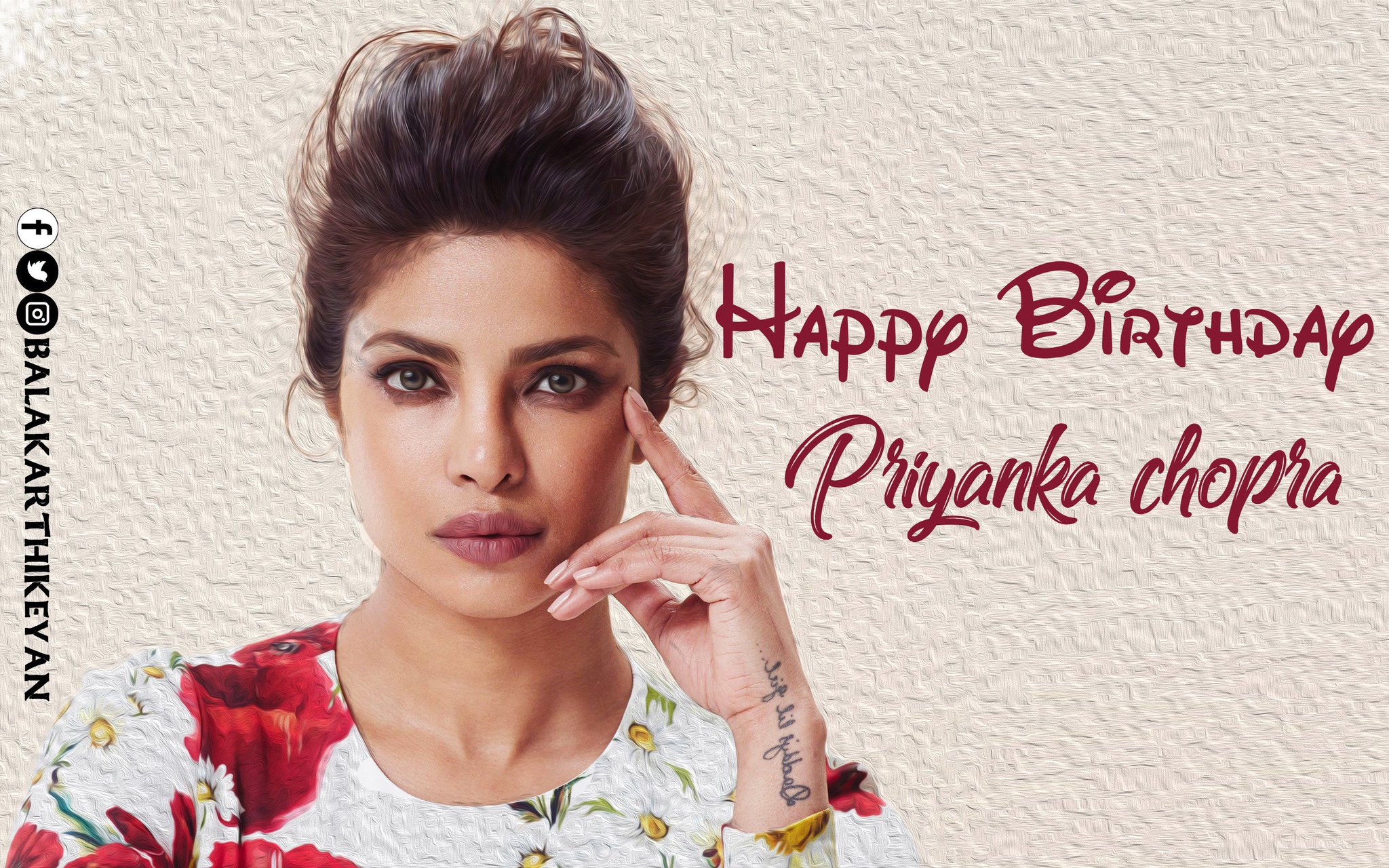 Happy birthday priyanka chopra    