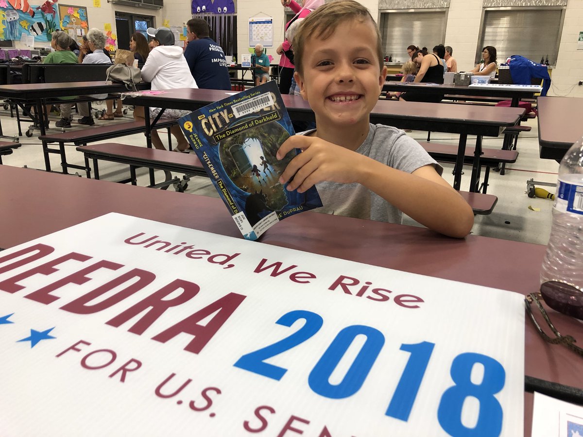 Parenting for the future. Listening to @deedra2018 at our #AZLD1 meeting. #BlueWave #UnitedWeRise