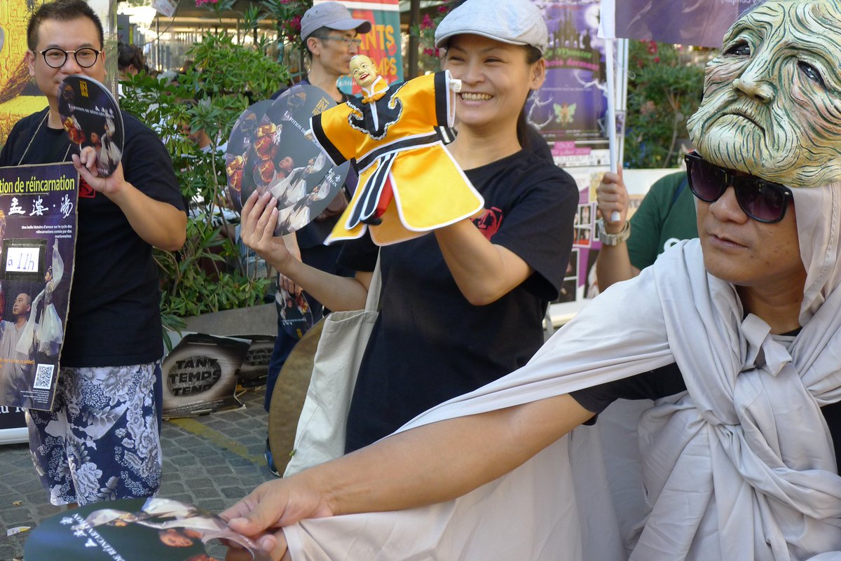 CulturalTaiwan's tweet image. Snippets from #TaiwanAvignon — #Taiwanese troupes will be staging dance, puppetry, and circus performances at #OFF18 through July 29 this year. english.moc.gov.tw/information_31…