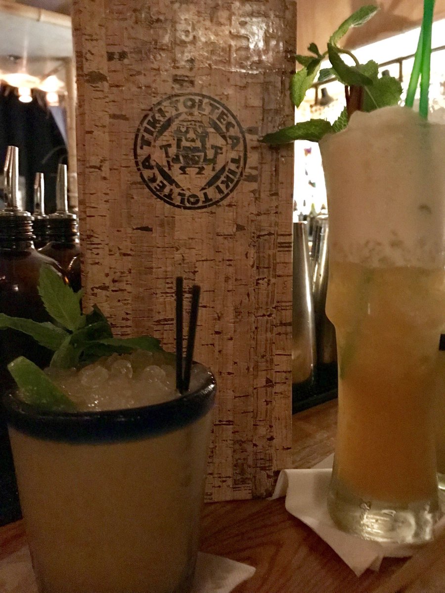 RumReviews's tweet image. Another great #NOLA #tikibar @TikiTolteca #tiki @totc #totc #totc2018 #talesofthecocktail #NewOrleans