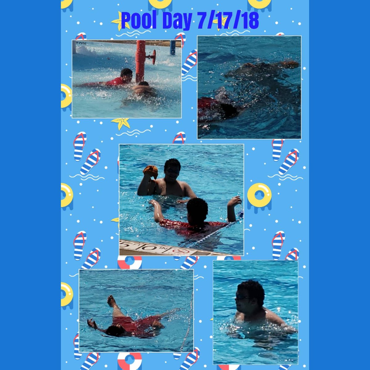 familymgrkendra's tweet image. The boys and I had a GREAT day at our favorite Pool! They swam for 5hrs and looking forward to another Pool day soon! #SummerFun18, #tiredandsleeping, #greatday, #momofboys, #myfishes
