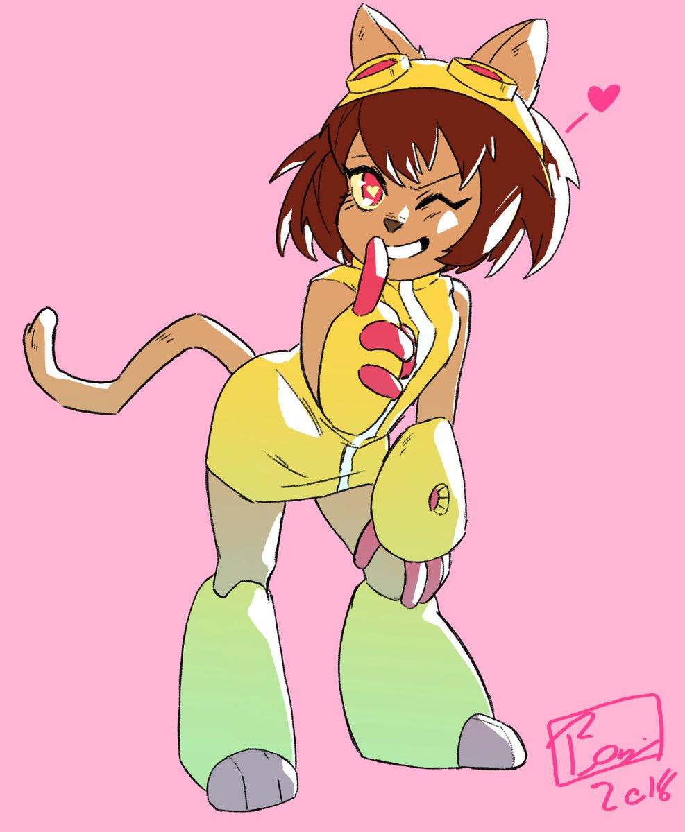 Corviwing's tweet image. for my drawing warm up today, Kit from @RubberNinja 's show Gameoverse, she was real fun to draw