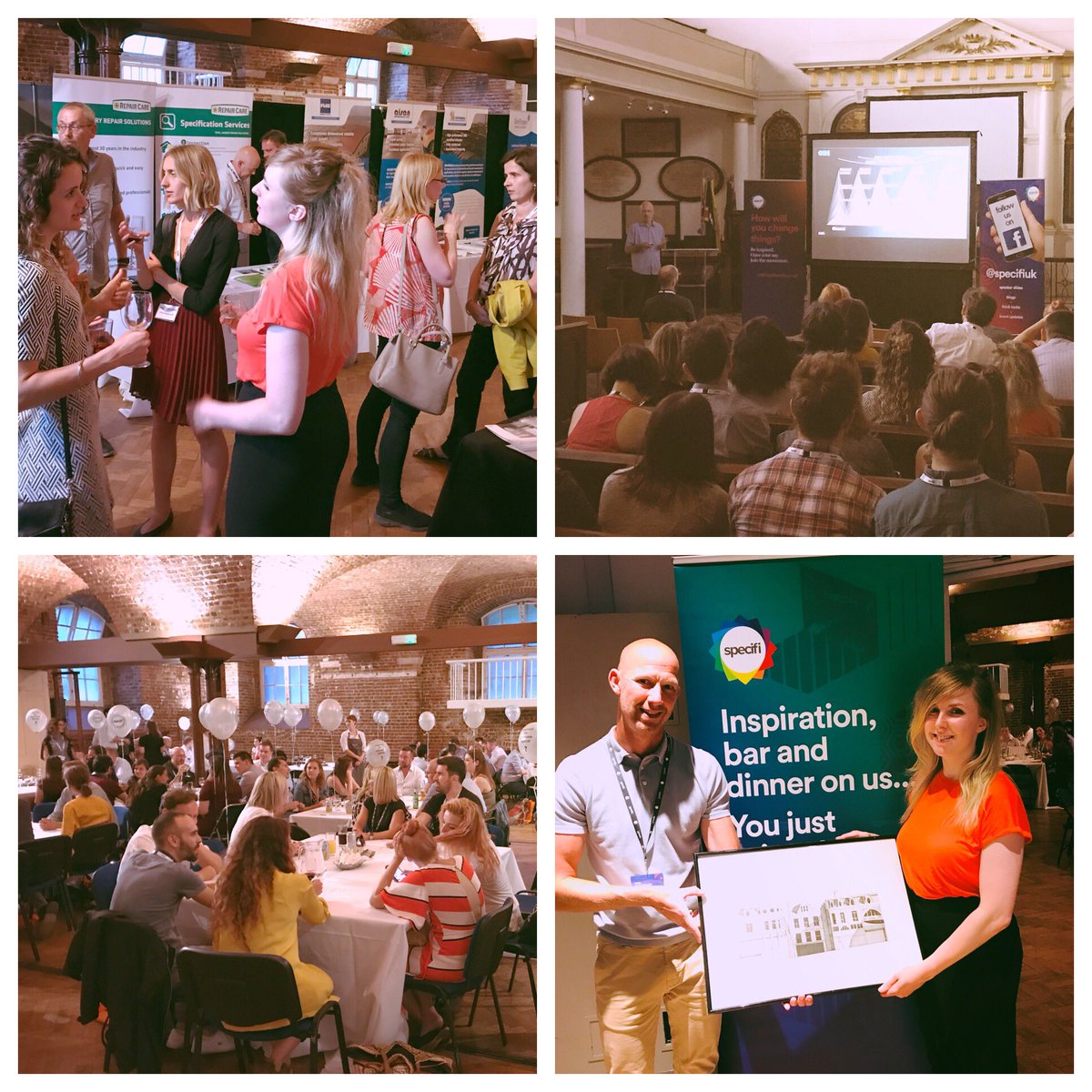 Great trip to London for <a href="/SpecifiDay/">Specifi</a> Design event yesterday. Many thanks to our 3’s - Speakers, Suppliers &amp; Specifiers 👍