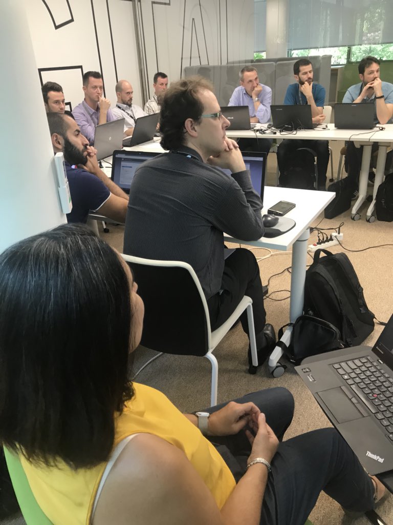 GianluigiTweet's tweet photo. In @SAPLabsFrance now @AdvaOvadia and @TrinidadMGea kick-off the #designthinking #DigitalTransformation workshop for #SAPBusinessOne #SAPBusinessByDesign #SAPPartners https://t.co/OcRxXNpCbI