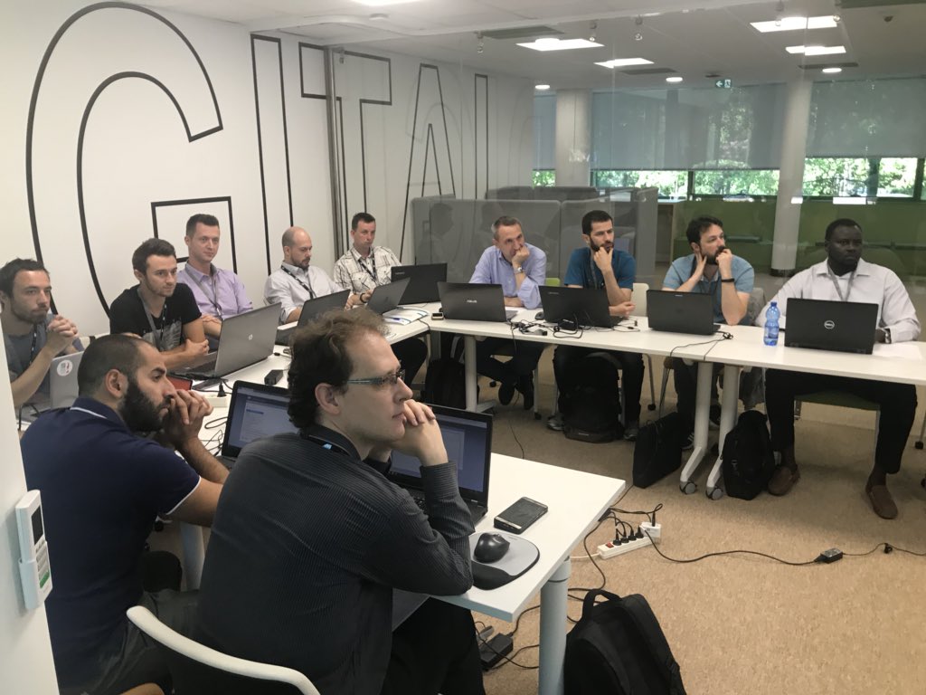 GianluigiTweet's tweet photo. In @SAPLabsFrance now @AdvaOvadia and @TrinidadMGea kick-off the #designthinking #DigitalTransformation workshop for #SAPBusinessOne #SAPBusinessByDesign #SAPPartners https://t.co/OcRxXNpCbI