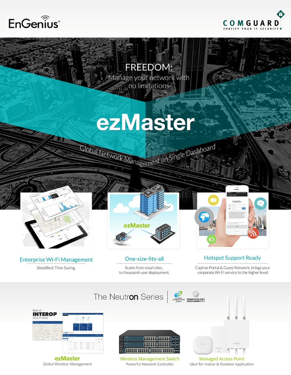 AcceronIndia's tweet image. Explore various EnGenius wireless products on offer: bit.ly/2nhAZnf  #accesspoint #ethernetbridge #wireless