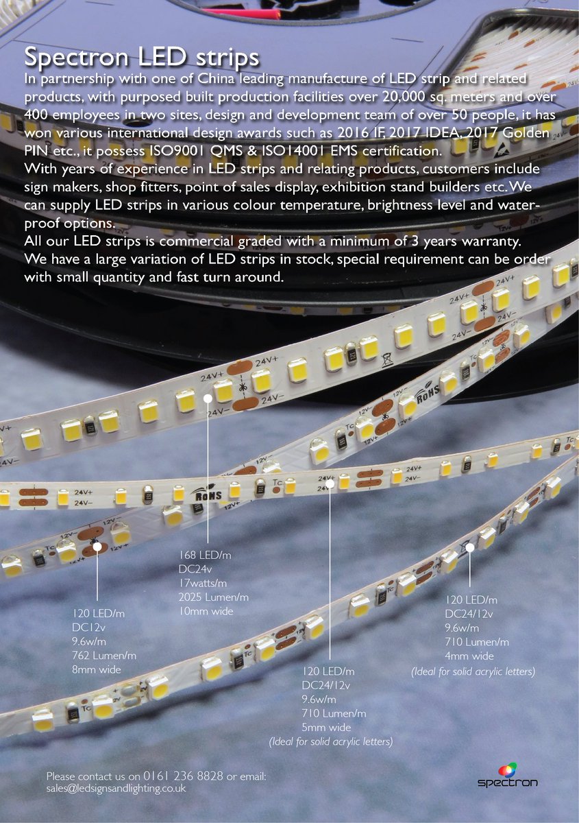 SpectronLED's tweet image. Spectron Newsletter - Spectron LED Strips - mailchi.mp/4279248f493f/s…