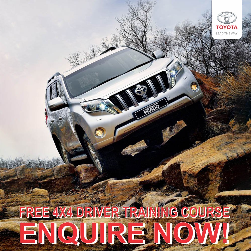 HalfwayOttery's tweet photo. Book a Free #4x4 Driver Training Course for 2018 with our experienced Instructors to learn more about your 4x4. All models of 4x4’s are welcome. Enquire today! https://t.co/jcPqCAiloW
#4x4DriverTraining #HalfwayToyotaOttery https://t.co/2MThhl9yfv