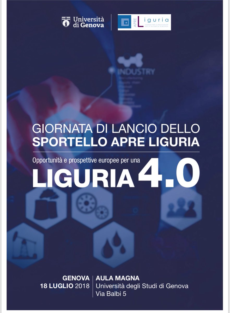 cnr_scitec's tweet photo. “Le collaborazioni scientifiche valgono per sempre” .#MichelePiana di #APRE Liguria nella giornata di lancio dello sportello #APRE
Si parla di innovazione e ricerca e di #start4.0 https://t.co/ilpGkoZWe2