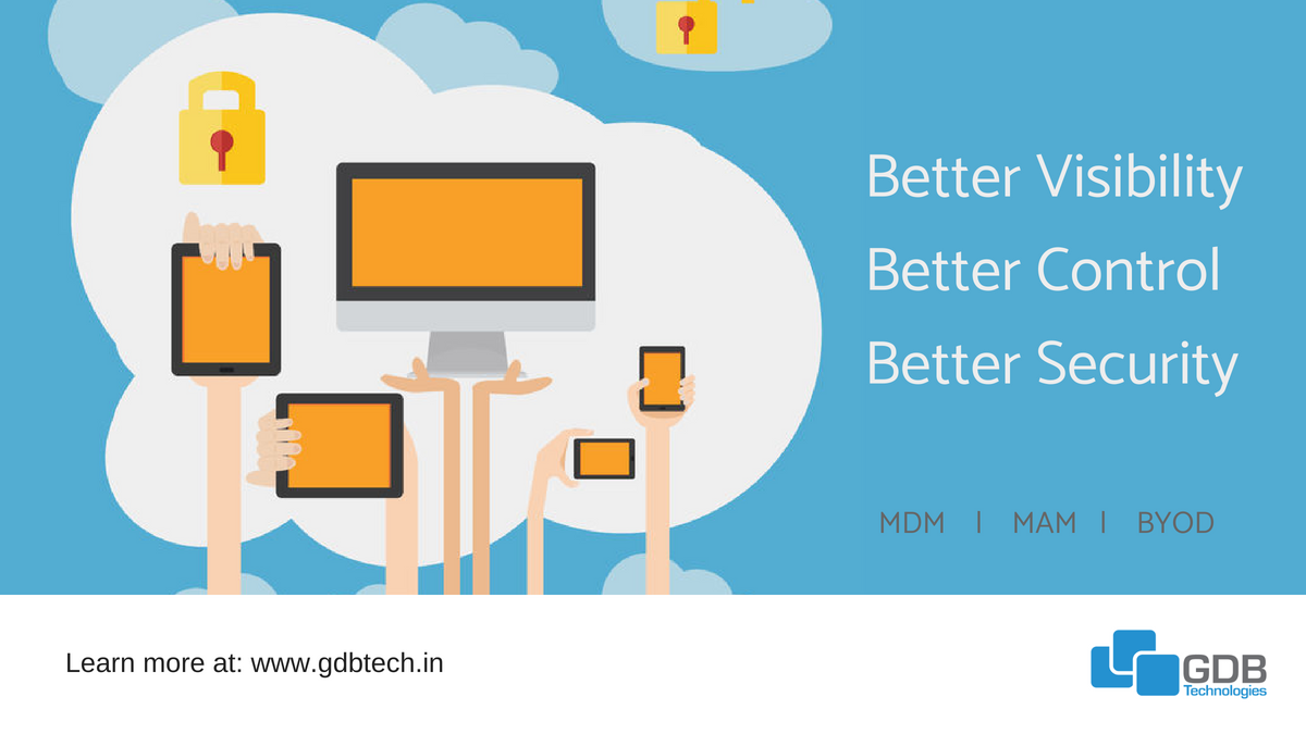 gdb_team's tweet photo. Transforming the way #mobiledevices are managed! https://t.co/F4V0aIZ69I
#gdbtechnologies #mdm #mam #mobiledevicemanagement #mobileapplicationmanagement #mobileatwork #byod #healthcare #technology #mobilesecurity #increasedproductivty #enterprisemobility https://t.co/nBTzS53dqX