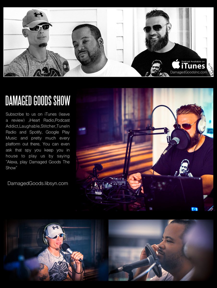 Massive Thank You to the Boys @ <a href="/damagedgoods420/">Damaged Goods</a> for a fantastically funny interview about Machines - You can listen to there UK Hit Podcast : here itunes.apple.com/us/podcast/dam  
#comedy  #laugh #comedycentral <a href="/FireballJesusDG/">Fireball Jesus</a> <a href="/DaddyIssuezShow/">Shade Queen and Lady M Swann #ShadeQueen #LadyM</a> <a href="/CLAYMILES/">CLAY MILES</a> <a href="/NTS_Podcast/">Needless to Say Podcast</a>